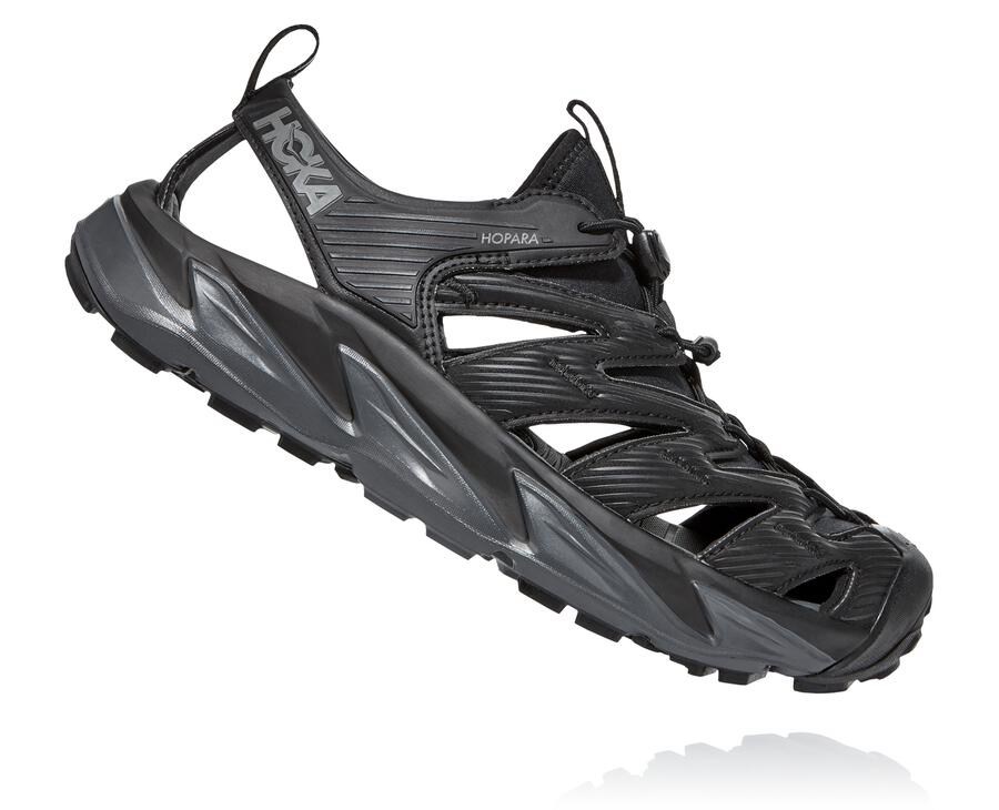 Hoka One One Sandalen Heren - Hopara - Zwart - QY0614732